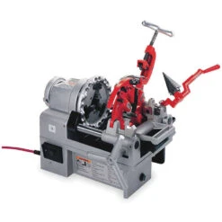 RIDGID 1215 Pipe Threading Machine, 14 To 1-12 Inch Pipe Capacity