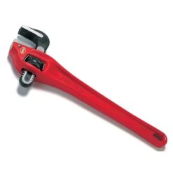 RIDGID 89440 Heavy-Duty Offset Pipe Wrench 450mm (18in) Capacity 65mm