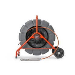 RIDGID 13988 Pipe Inspection Camera Reel, 200 Ft. Push Rod, 115V, 0.44 Inch Cable Dia.