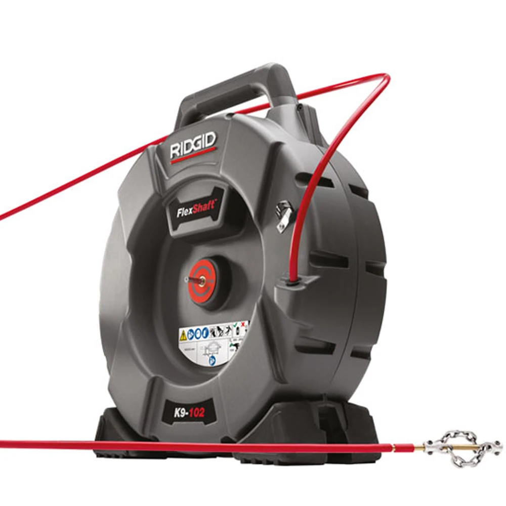 Ridgid K9-102 FlexShaft Drain Cleaning Machine - Chain Knocker - Ridgid K9-102 FlexShaft